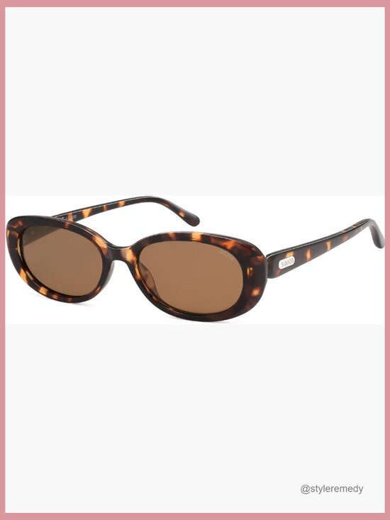 Retro Oval Polarized Sunglasses with UV400 TAC Lenses main image 6